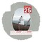 Light Grey Suede Mat Board for 24x36 Frames - Oval Opening for 22x30 Photos